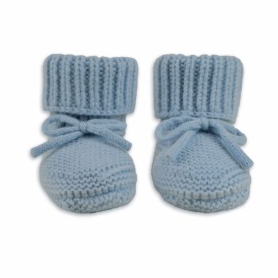 Jaunums! Lodger Slipper Merino vilnas čībiņas, Blue Fogg, 6-12m