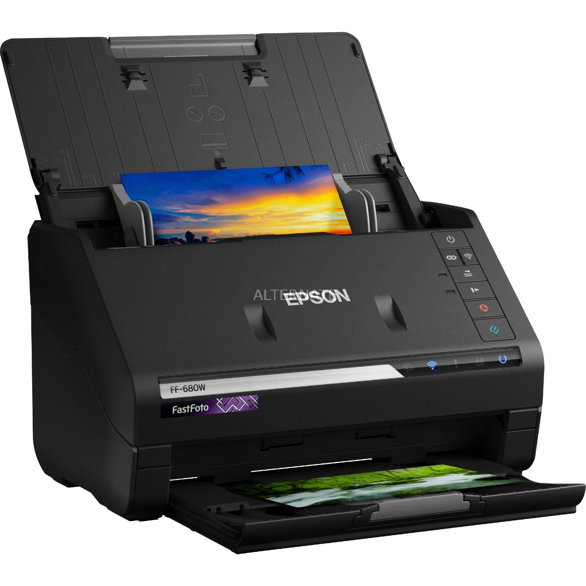Document scanner, FastFoto FF-680W, Wireless