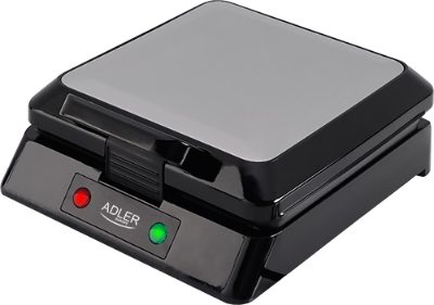 Waffle maker, AD 3036, 1500 W, Number of pastry 4, Belgium, Black