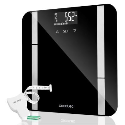 Smart Bathroom Scale, Surface Precision 9450 Full Healthy, Maximum weight (capacity) 180 kg, Accuracy 100 g, Black