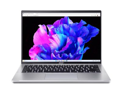 Notebook, ACER, Swift, SFG14-71-7020, CPU  Core i7, i7-1355U, 1700 MHz, 14", 2880x1800, RAM 16GB, LPDDR5, SSD 1TB, Iris Xe Graphics, Integrated, ENG, Card Reader microSD, Windows 11 Home, Pure Silver, 1.32 kg, NX.KMZEL.002