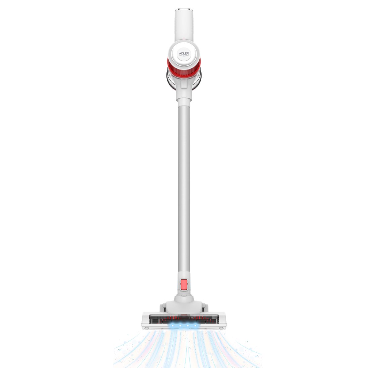 Vacuum Cleaner, AD 7051, Cordless operating, 300 W, 22.2 V, Operating time (max) 30 min, White/Red