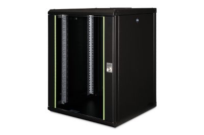 Digitus Wall Mounting Cabinet Unique Series, DN-19 16U-6/6-SW, 82 x 60 x 60 cm, Black