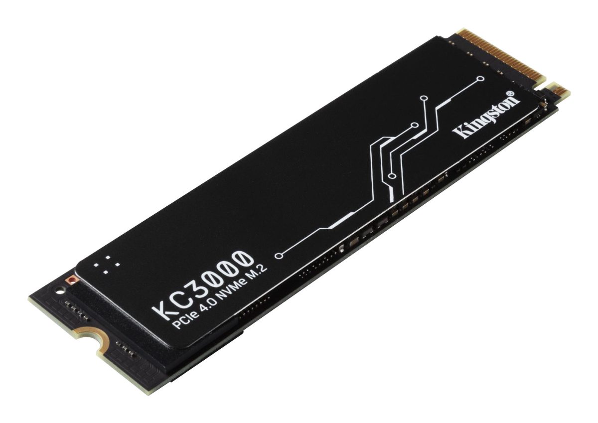 SSD, KC3000, 2048 GB, SSD form factor M.2 2280, Solid-state drive interface PCIe 4.0 NVMe M.2, Read speed 7000 MB/s, Write speed 7000 MB/s