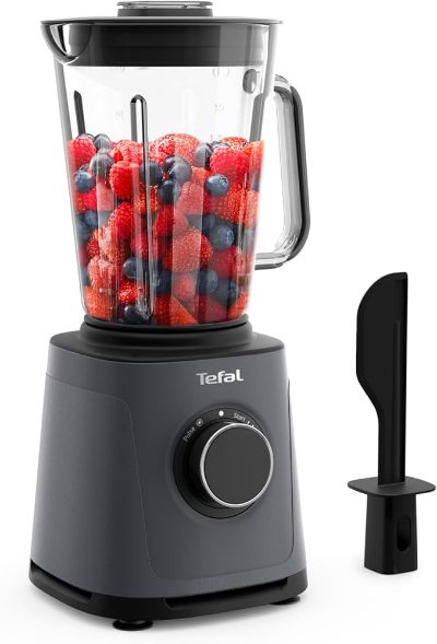 TEFAL Blender, PerfectMix Essential BL771BF0, Tabletop, 1200 W, Jar material Glass, Jar capacity 1.75 L, Ice crushing, Black