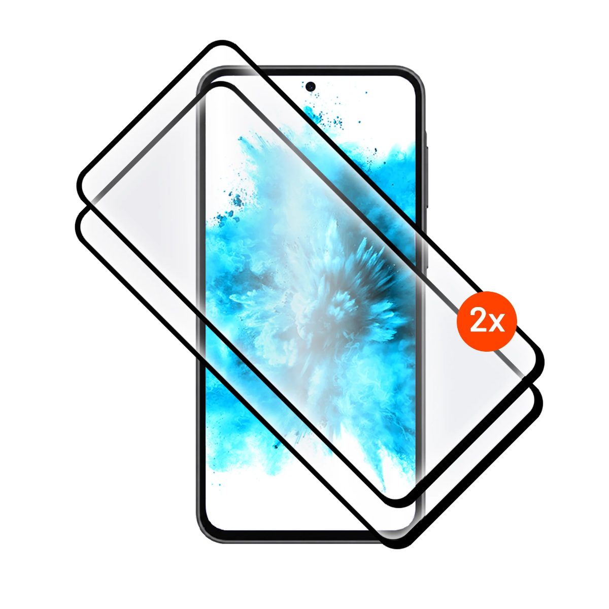 Fixed Samsung, Screen protector, Galaxy A27 5G, Tempered glass, Black, Full Cover 2.5D