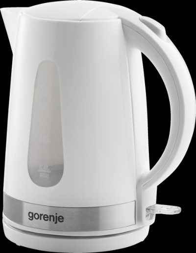Kettle, K17WE, Electric, 2200 W, 1.7 L, Plastic/Metal, 360° rotational base, White