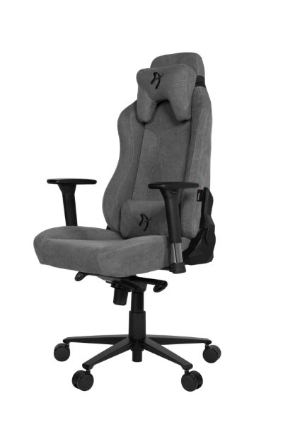 Arozzi Vernazza Soft Fabric, Gaming chair, Fabric Upholstery, Ash