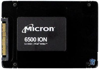 SSD, MICRON, 6500 ION, 30720 GB, PCI Express, NVMe Yes, Write speed 5000 MB/s, Read speed 6800 MB/s, U.3, MTBF 2500000 h, MTFDKCC30T7TGR-1BK1DFCYYR