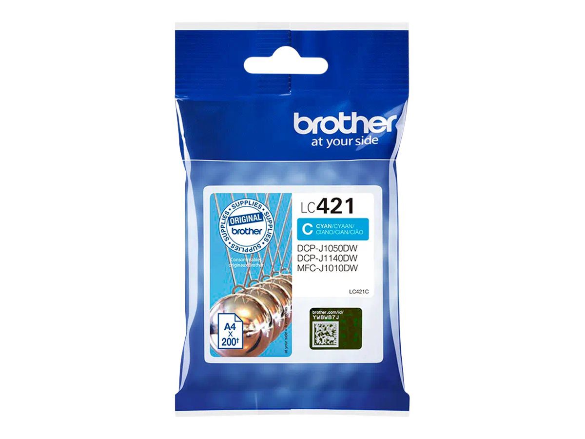 Brother LC421C, Ink Cartridges, Cyan