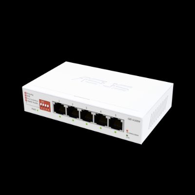 QG-U1050, Switch, 5-port, Unmanaged, Desktop