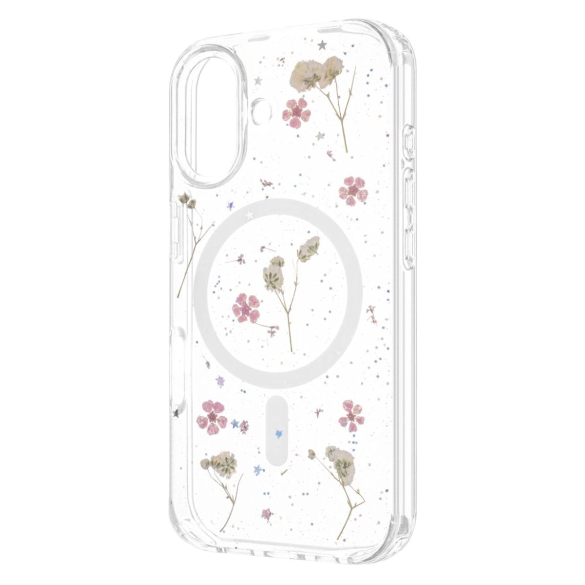 Fixed MagBloom, Back cover, Apple, iPhone 17, TPU, Blush Plum