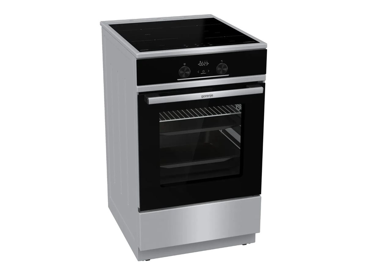 Gorenje GEITS5C70XPG Cooker, Induction hob, Electric oven, Width 50 cm, Stainless Steel, Gorenje