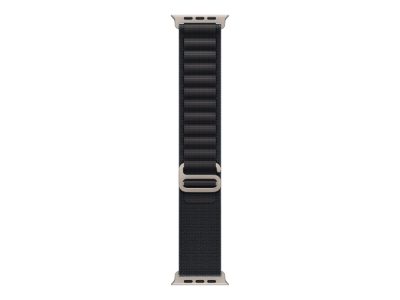 Apple 49mm Black Alpine Loop - Large - Natural Titanium Finish, Apple