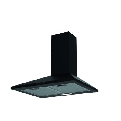CATA Hood, VK 6000 BK, Wall mounted, Energy efficiency class A, Width 60 cm, 395 m³/h, Mechanical, LED, Black