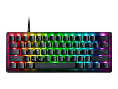 Mini Gaming Keyboard, Huntsman V3 Pro, Gaming Keyboard, Wired, Nordic, Analog Optical, Black
