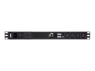Basic Metered 1U PDU with Surge Protection (16A, 18 Outlet IEC 320 C13), PE1218SG
