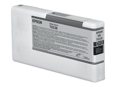 EPSON T65380N Matte Black Ink Cartridge (200ml), Epson C13T65380N, Epson UltraChrome High Dynamic Range, Matte black