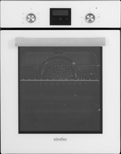 Simfer Oven, 4207DERBB.1, 47 L, Multifunctional, Manual, Pop-up knobs, Height 59.5 cm, Width 45 cm, White