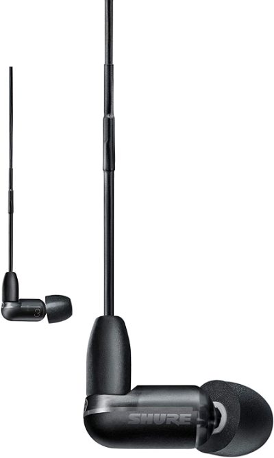 Shure 1BA Earphone,Black,W/-UNI, Shure