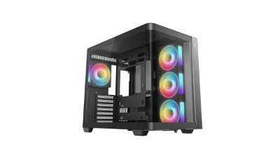 Deepcool Case, CG530U 4F, Black, Midi Tower
