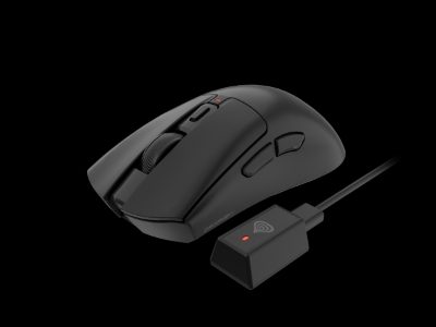 Genesis Gaming Mouse, Zircon 880 Pro 8k, Wireless, 2.4GHz, Bluetooth, Black