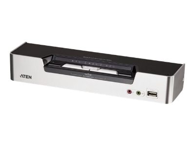 ATEN CS1642A-AT-G ATEN CS1642A 2-port DVI Dual View USB 2.0 KVMP Switch, 2.1 Surround Sound, Aten