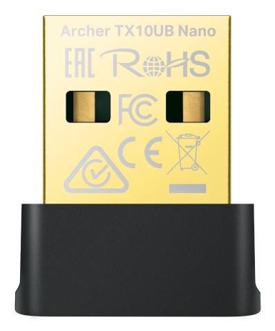 TP-LINK AX900 Nano Wi-Fi 6 Bluetooth 5.3 USB Adapter, Archer TX10UB Nano