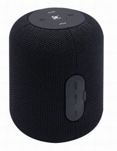 Gembird SPK-BT-15-BK Portable Bluetooth speaker, Wireless, 5 W, 1200 mAh, Black, Gembird