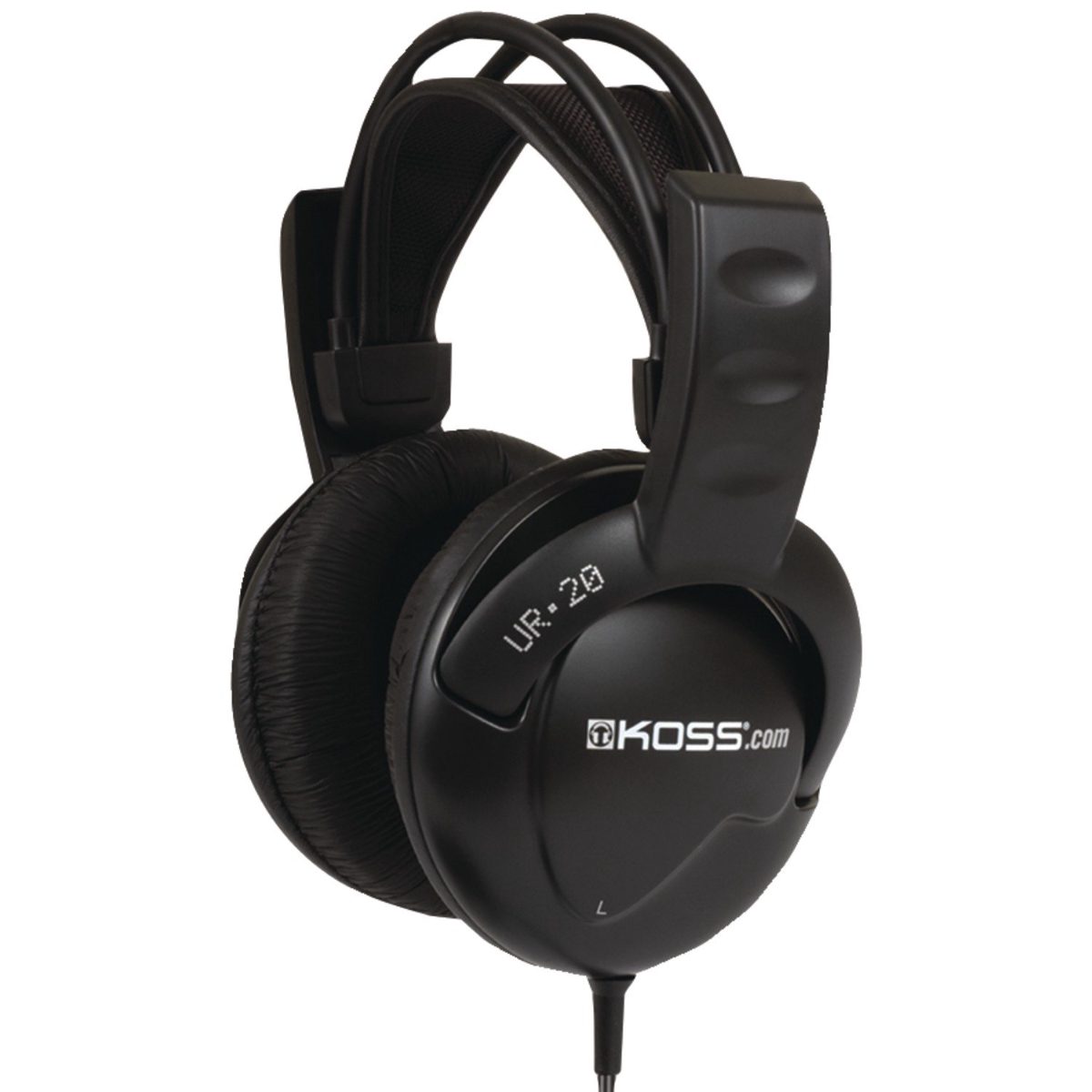 Headphones DJ Style, UR20, Wired, On-Ear, Black, Noise canceling