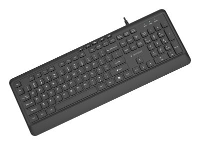 KEYBOARD MULTIMEDIA USB ENG/BLACK KB-MCH-05 GEMBIRD