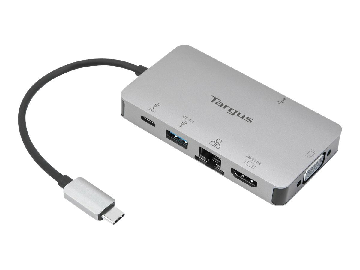 USB-C DP Alt Mode Single Video 4K HDMI/VGA Docking Station with 100W PD Pass-Thru, DOCK419EUZ, VGA (D-Sub) ports quantity 1, HDMI ports quantity 1