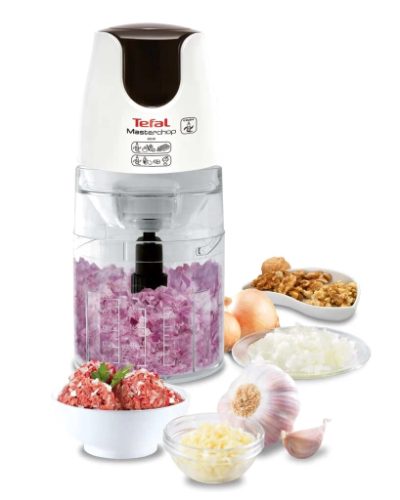 TEFAL smalcinātājs SMART DOUBLE, balts/melns