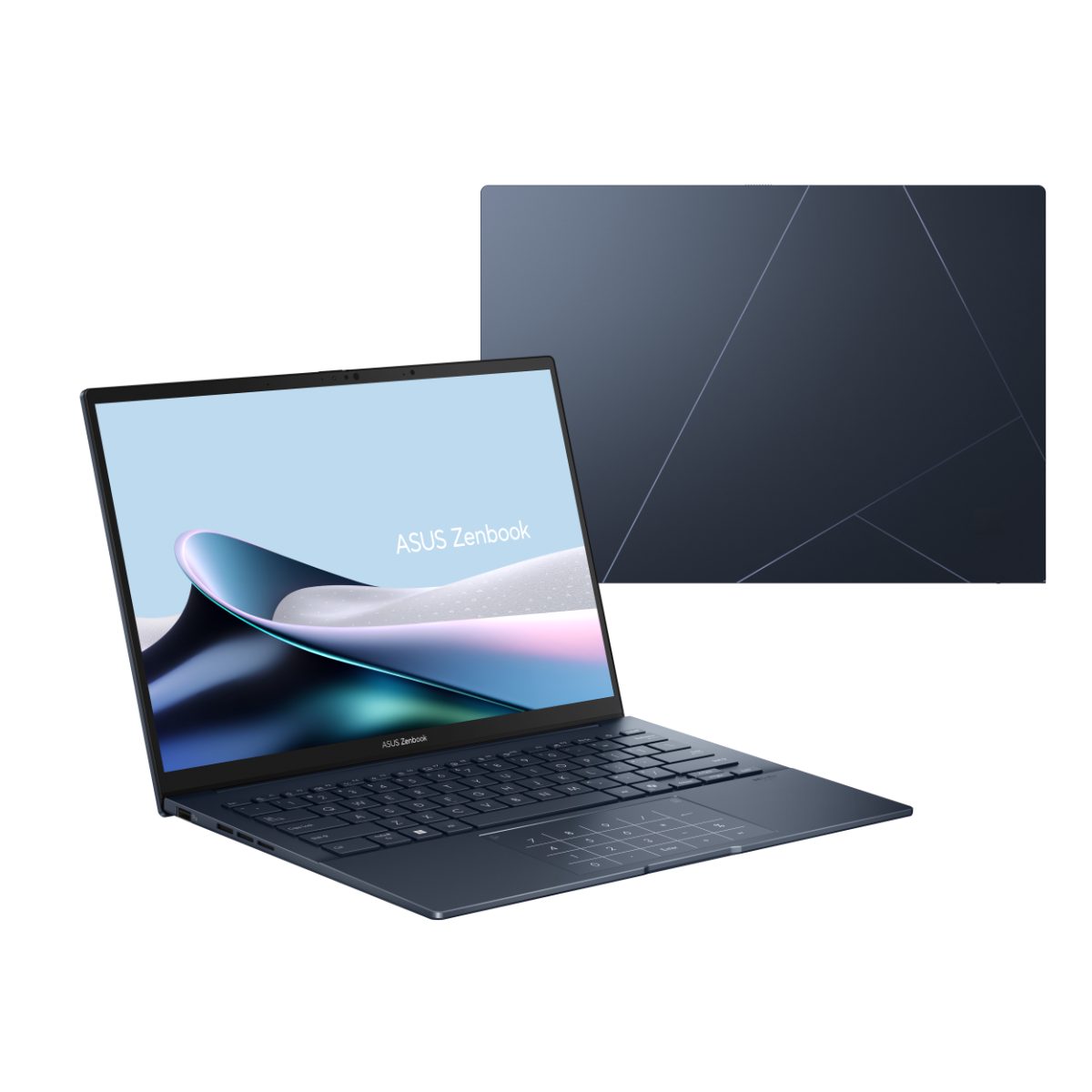 Asus Zenbook 14 UX3405CA-SU1294W, Ponder Blue, 14 ", OLED, Touchscreen, 3K, 2880 x 1800 pixels, Glossy, Intel Core Ultra 7, 255H, 32 GB, LPDDR5X, Solid-state drive capacity 1000 GB, Intel Arc Graphics, Windows 11 Home, 802.11be, Bluetooth version 5.4, Keyboard language US international, Keyboard backlit, Warranty 24 month(s), Battery warranty 12 month(s)