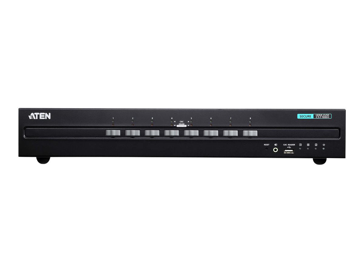 8-Port USB HDMI Secure KVM Switch (PSS PP v3.0 Compliant), CS1188H