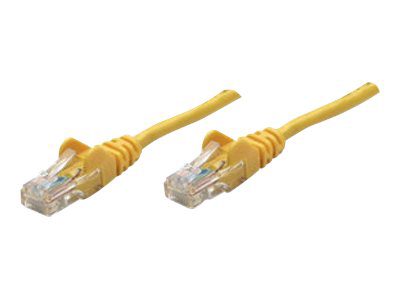 CAT 5e patch cable, U/UTP, 68346, Yellow RJ45 male (8P8C), RJ45 male (8P8C)