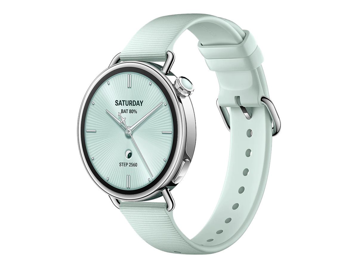Xiaomi Watch S4 41mm, Smart watch, GPS (satellite), AMOLED, 1.32", Mint Green