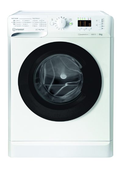 Washing machine, MTWSA 61294 WK EE, Energy efficiency class C, Front loading, Washing capacity 6 kg, 1150 RPM, Depth 42.5 cm, Width 59.5 cm, Display, Big Digit, White