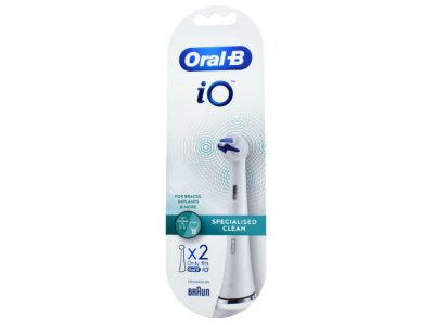 BRAUN Specialised Clean White nomaināmie zobu birstes uzgaļi, 2 gab.