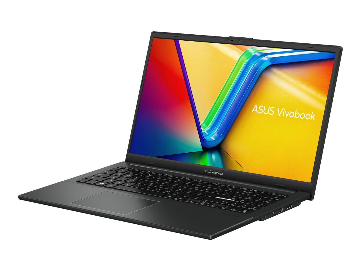 Asus Vivobook Go 15 E1504FA-BQ4956W, Mixed Black, 15.6 ", IPS, FHD, 1920 x 1080 pixels, Anti-glare, AMD Ryzen 3, 30, 16 GB, LPDDR5, Solid-state drive capacity 512 GB, AMD Radeon Graphics, Windows 11 Home, 802.11ax, Bluetooth version 5.3, Keyboard language US international, Keyboard backlit, Warranty 24 month(s), Battery warranty 12 month(s)