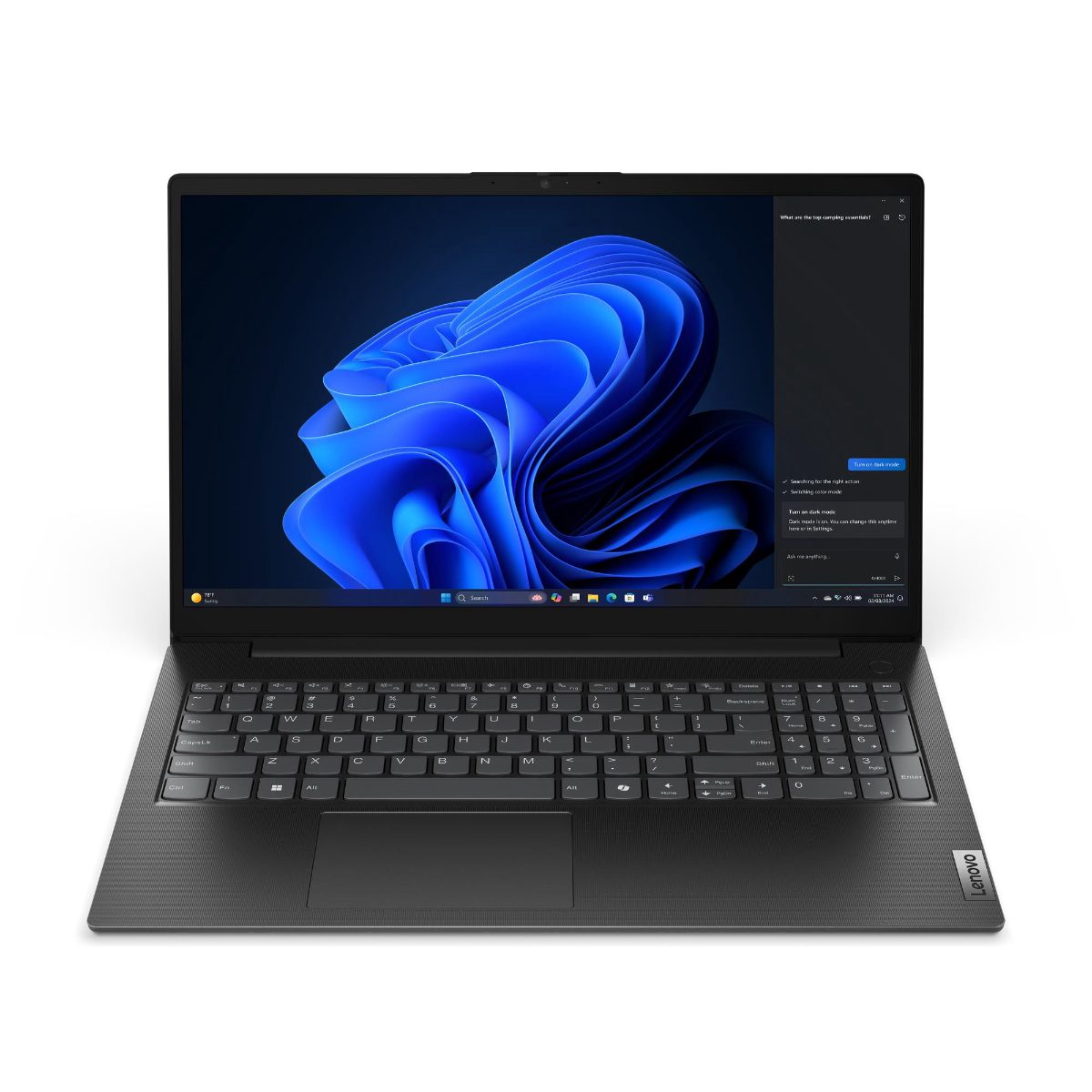 Notebook, LENOVO, V15 G5 IRL, CPU Intel® CoreT i5, i5-13420H, 15.6 ", 1920 x 1080 pixels, RAM 8 GB, DDR5-SDRAM, SSD 512 GB, Discrete graphics Not available, On-board graphics Yes, Numeric keypad Yes, Keyboard language English, Colour Black, Weight 1.61 kg, 5200 MHz, 83GW006XPB
