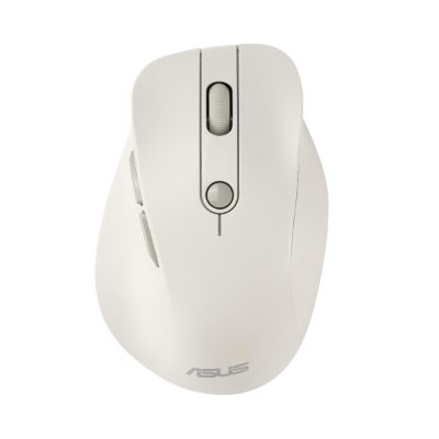 Asus Mouse, MD105, Wireless, Bluetooth, 2.4GHz, Milky White
