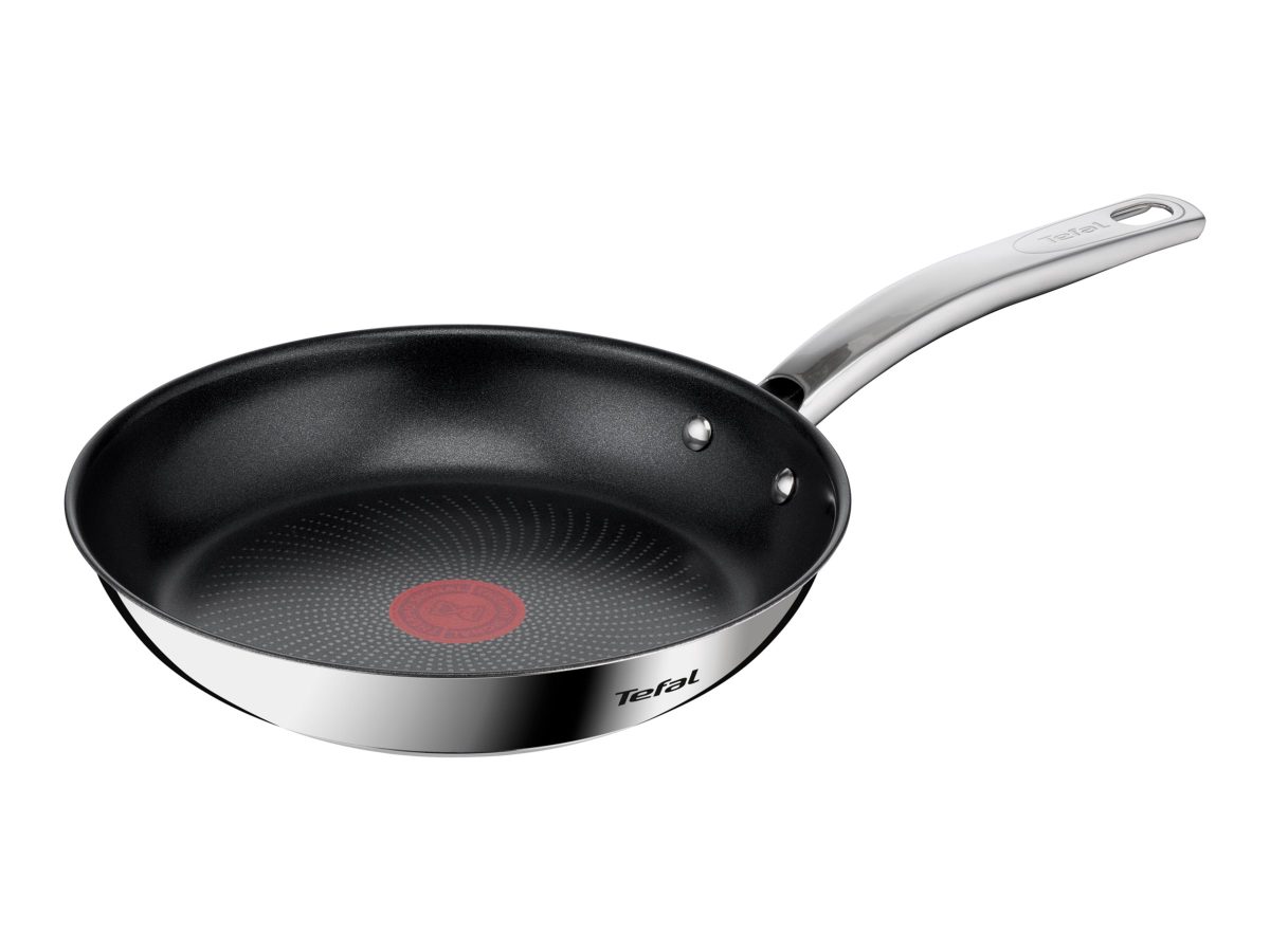 Frying Pan, B8170444 Intuition, Frying, Diameter 24 cm, Suitable for induction hob, Fixed handle, Black