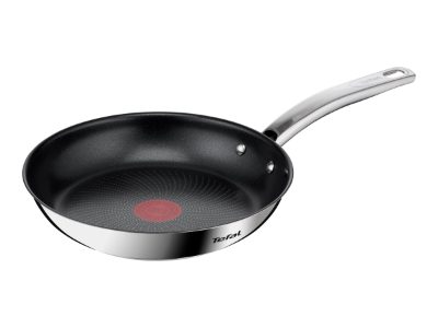 Frying Pan, B8170444 Intuition, Frying, Diameter 24 cm, Suitable for induction hob, Fixed handle, Black