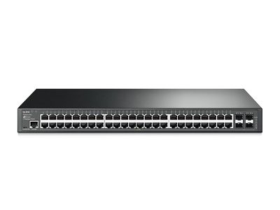 Switch, T2600G-52TS, Managed L2, Rackmountable, Gigabit Ethernet (copper) ports quantity 48, SFP ports quantity 4, 36 month(s)