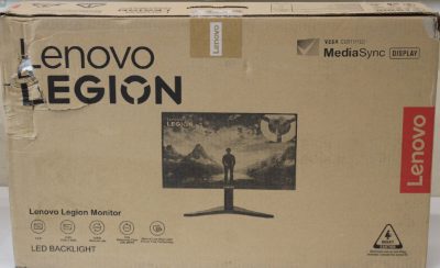 Lenovo Legion R24s (C25238FR0) 24 Monitor-HDMI, SALE OUT. Lenovo, Legion R24s, 24 ", IPS, 16:9, 144 Hz, 1 ms, 1920 x 1080 pixels, 250 cd/m², HDMI ports quantity 1, Raven Black, Warranty 34 month(s)