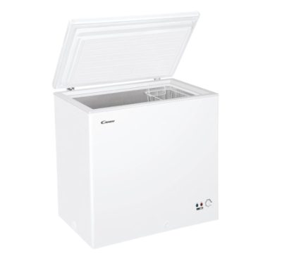 Freezer, CCHH 200E, Energy efficiency class E, Chest, Free standing, Height 84.5 cm, Total net capacity 196 L, White