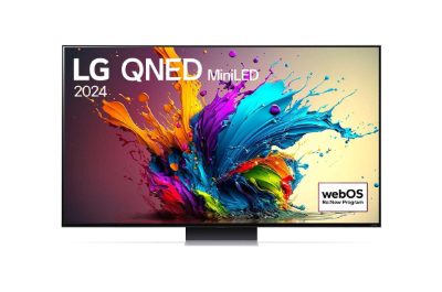 TV Set, LG, 65", 4K/Smart, 3840x2160, Wireless LAN, Bluetooth, webOS, 65QNED91T3A