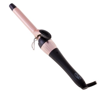 Curling Iron, AD 2116, Ceramic heating system, Barrel diameter 19 mm, Temperature (max) 200 °C, 36 W, Black/Pink