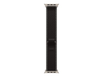 Apple 49mm Black/Charcoal Trail Loop - M/L - Natural Titanium Finish, Apple